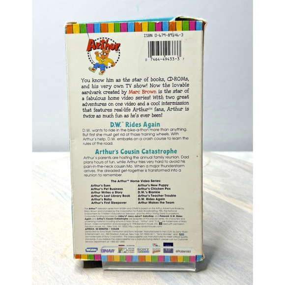 Arthur - D.W. Rides Again (VHS) - Picture 2 of 3